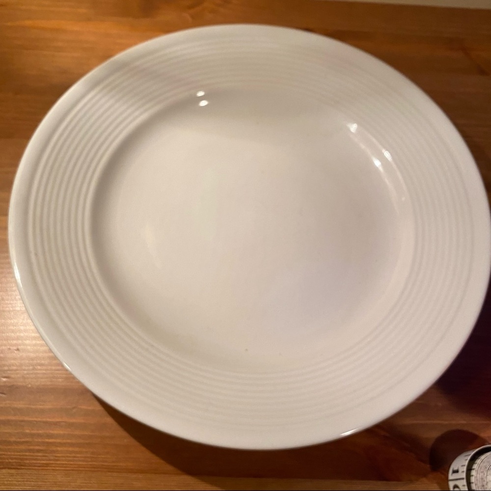 Mainstays Home Dinner Plate Downtown Classic Gray